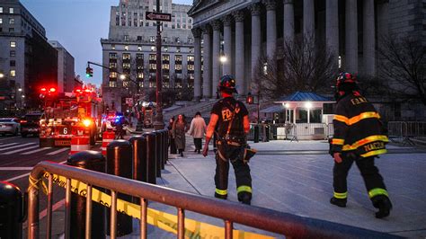 New York courthouse hosting Trump civil trial evacuated after man sets papers on fire, officials say